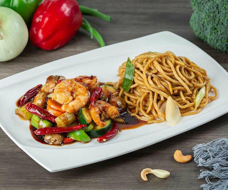 Prawns w/ Hot Garlic Sauce (L)