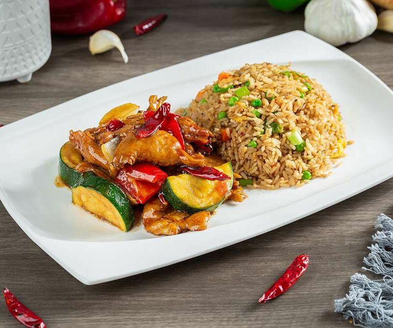 Chicken w/ Hot Garlic Sauce(D)