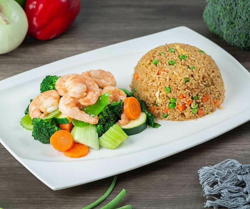 Prawn w/ Mixed Vegetables(D)