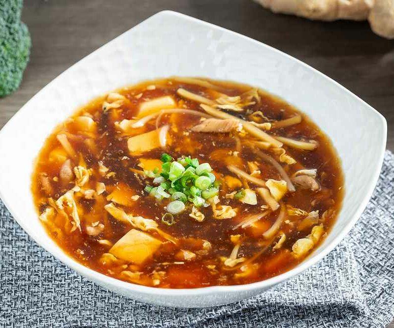 Hot & Sour Soup (w/Chicken)