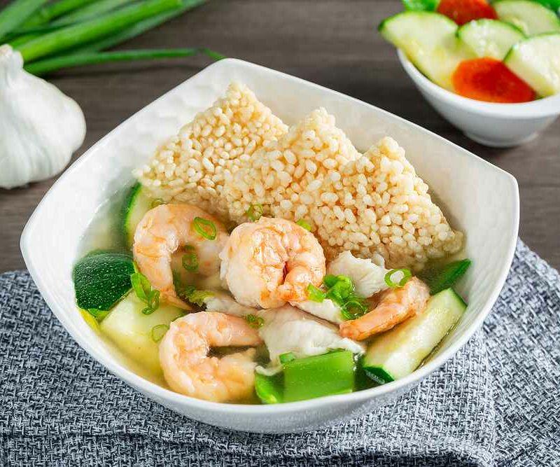 Sizzling Rice Soup