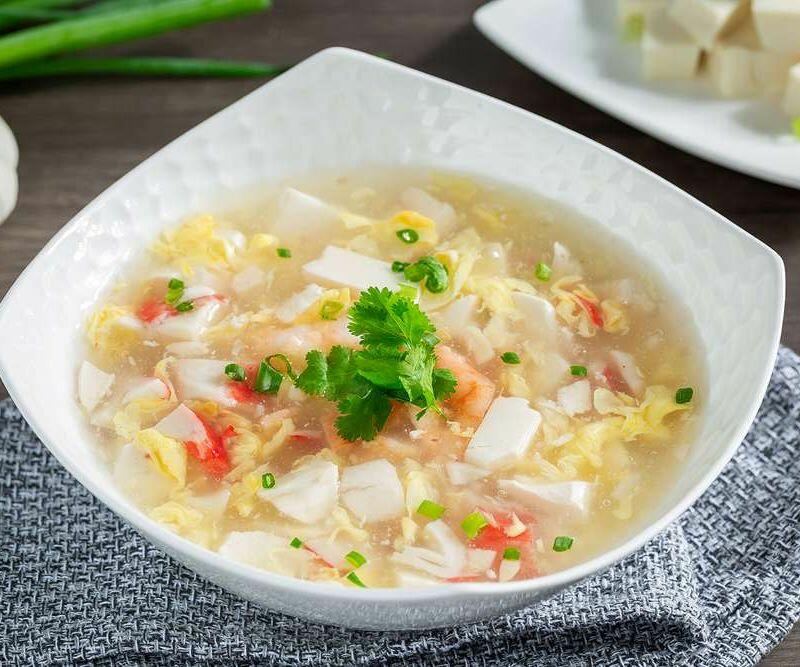Seafood Bean Curd Soup