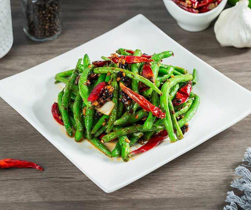 Dry Sauteed String Beans